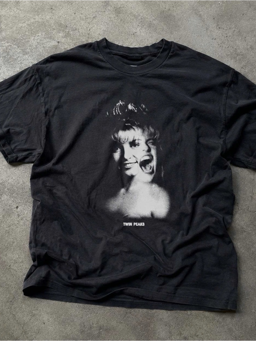 Twin Peaks Black Graphic Tee
